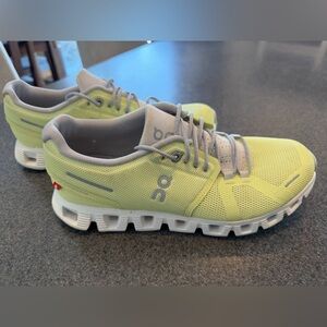 On Cloud 5 Women's Yellow Running Shoes